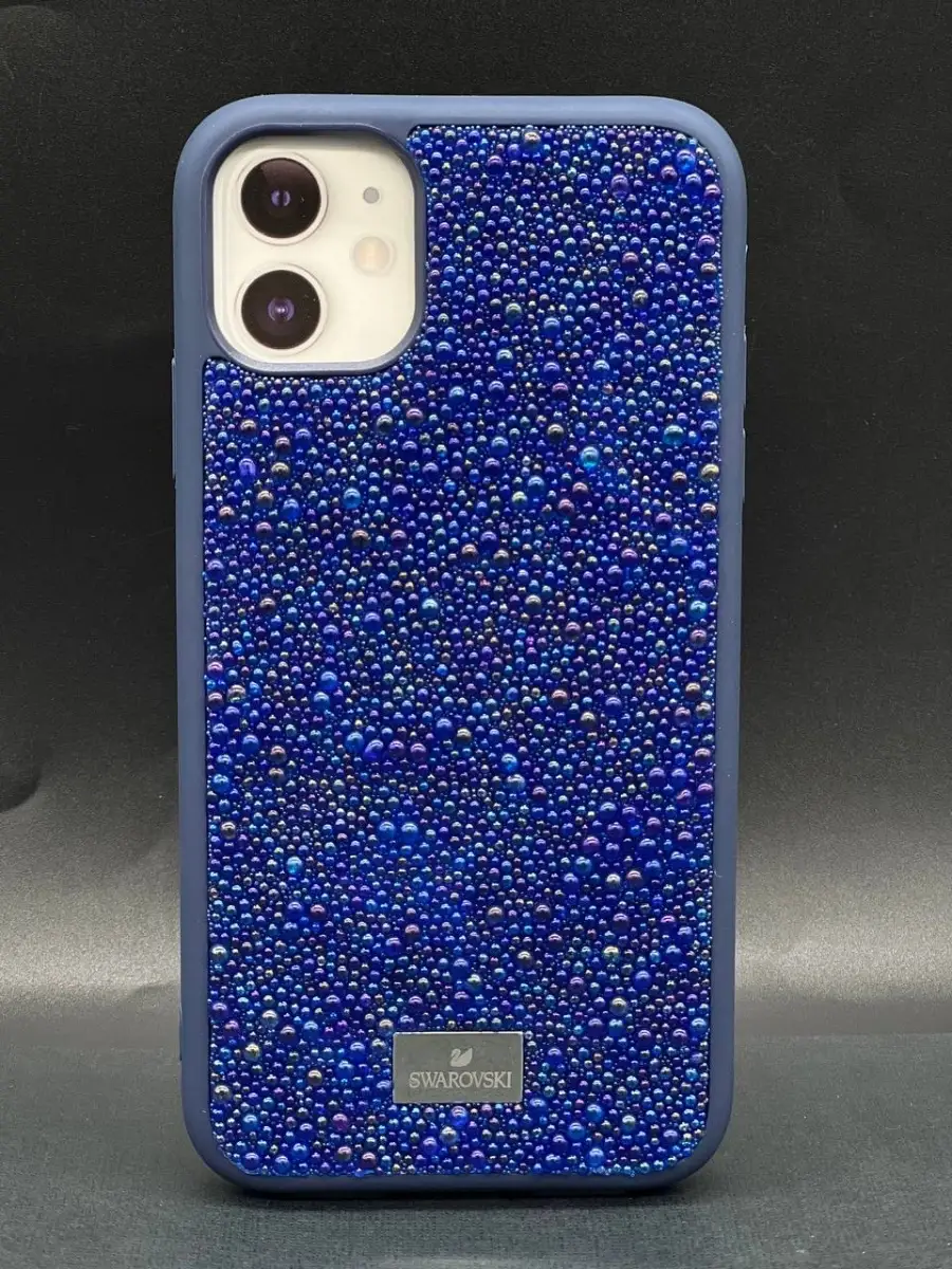 Накладка для iPhone 11 /стразы/ SWAROVSKI (в ассортименте)