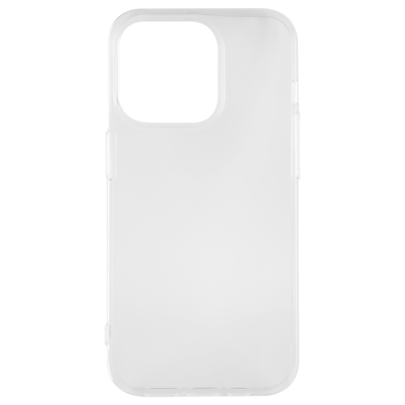 Накладка для iPhone 14 Pro Max MagSafe (Прозрач/серебро)
