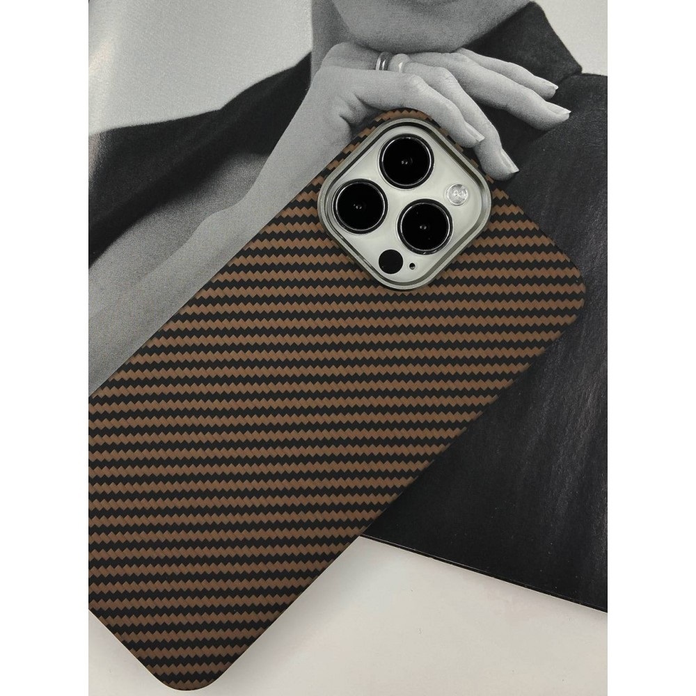 Накладка для iPhone 13 Pro K-DOO KEVLAR (Коричневый)