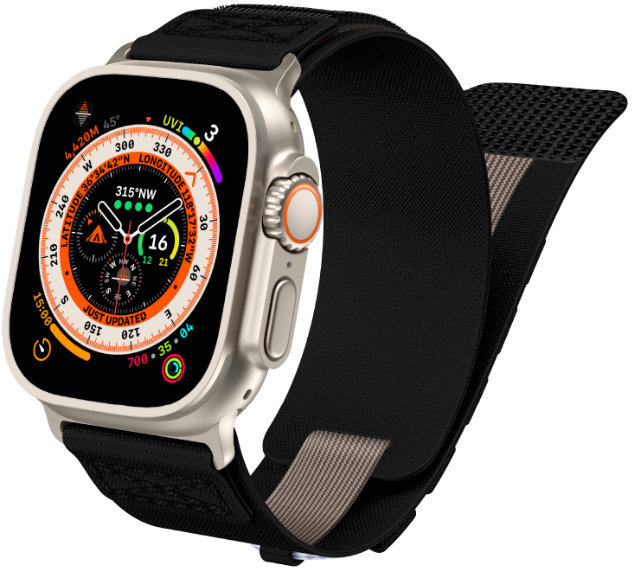 Ремешок Apple Watch 42/44/45/49mm HERMESSTYLE (Black)