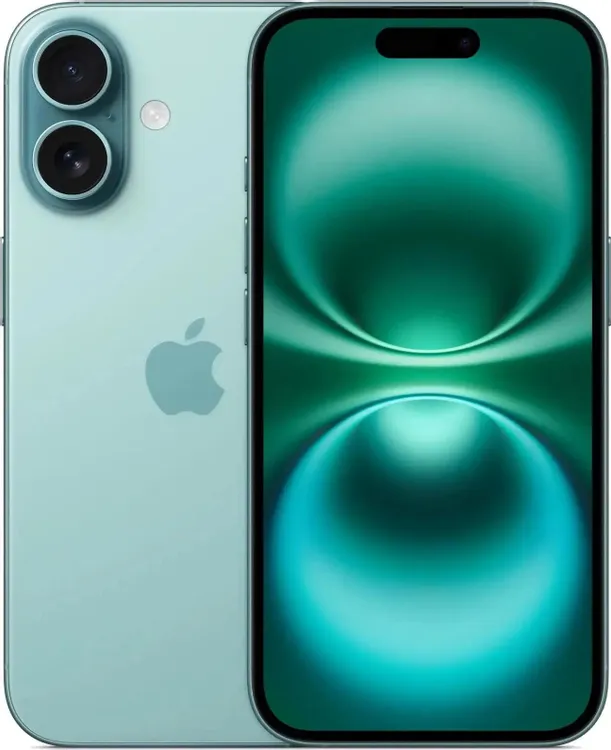 Apple iPhone 16 128Gb Teal (NEW), SIM+eSIM