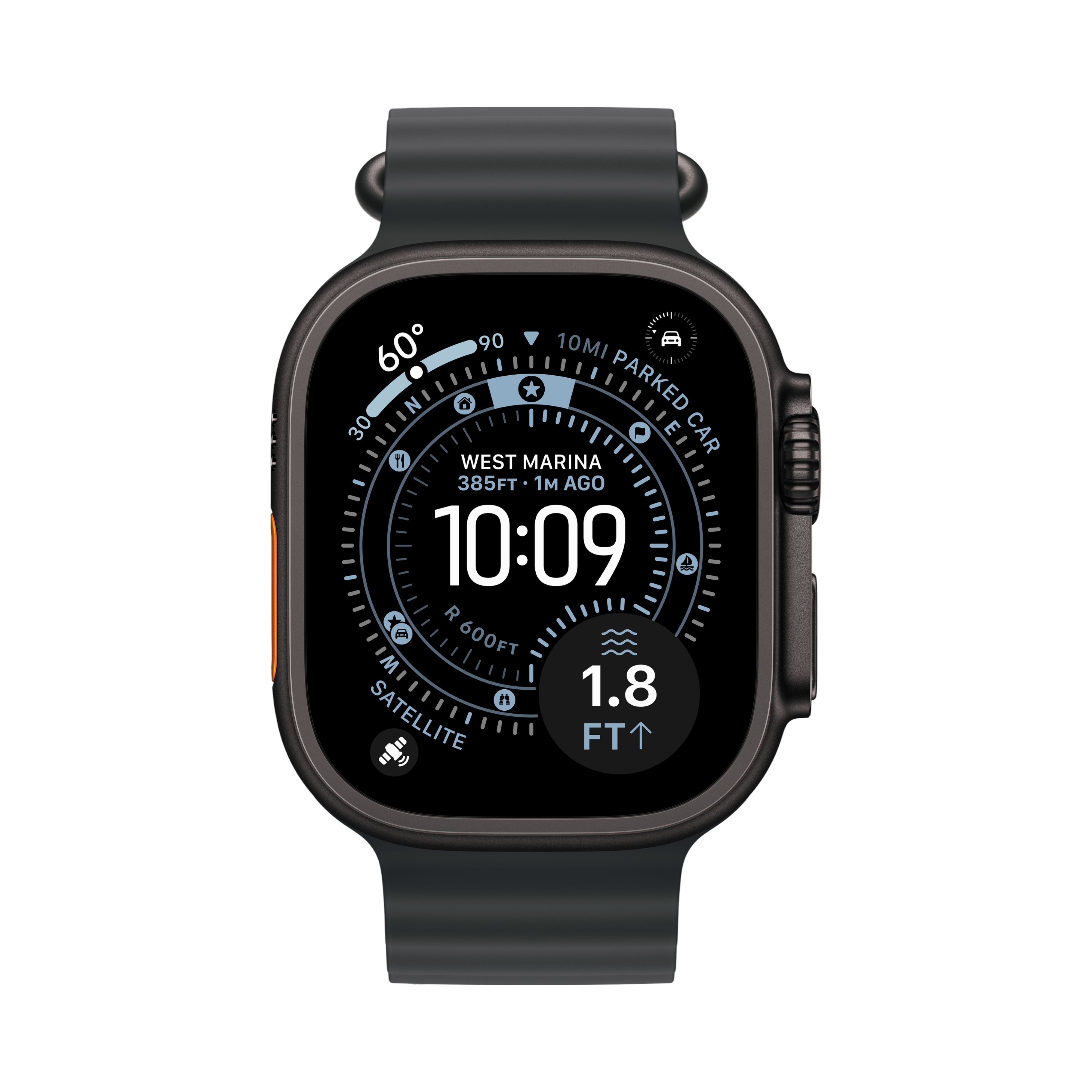 Apple Watch Ultra 3 49mm 2025 Black Titanium (NEW), OB Black
