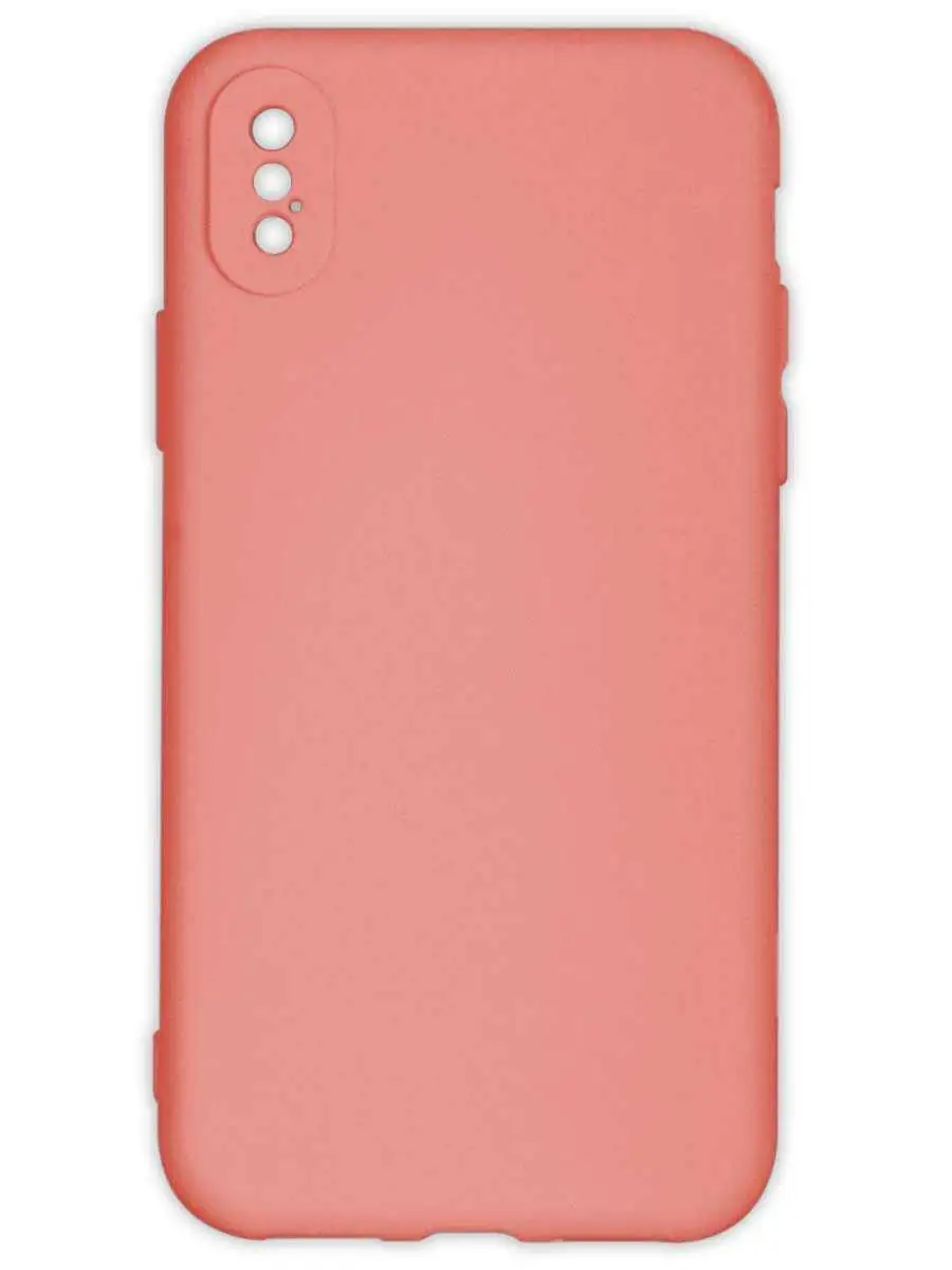Накладка для iPhone X/XS Silicone Case Full Camera (Фиолет)