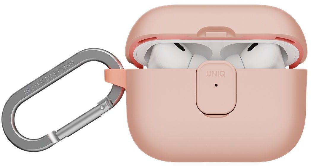 Накладка для AirPods 3 /с карабином/ (Розовый)