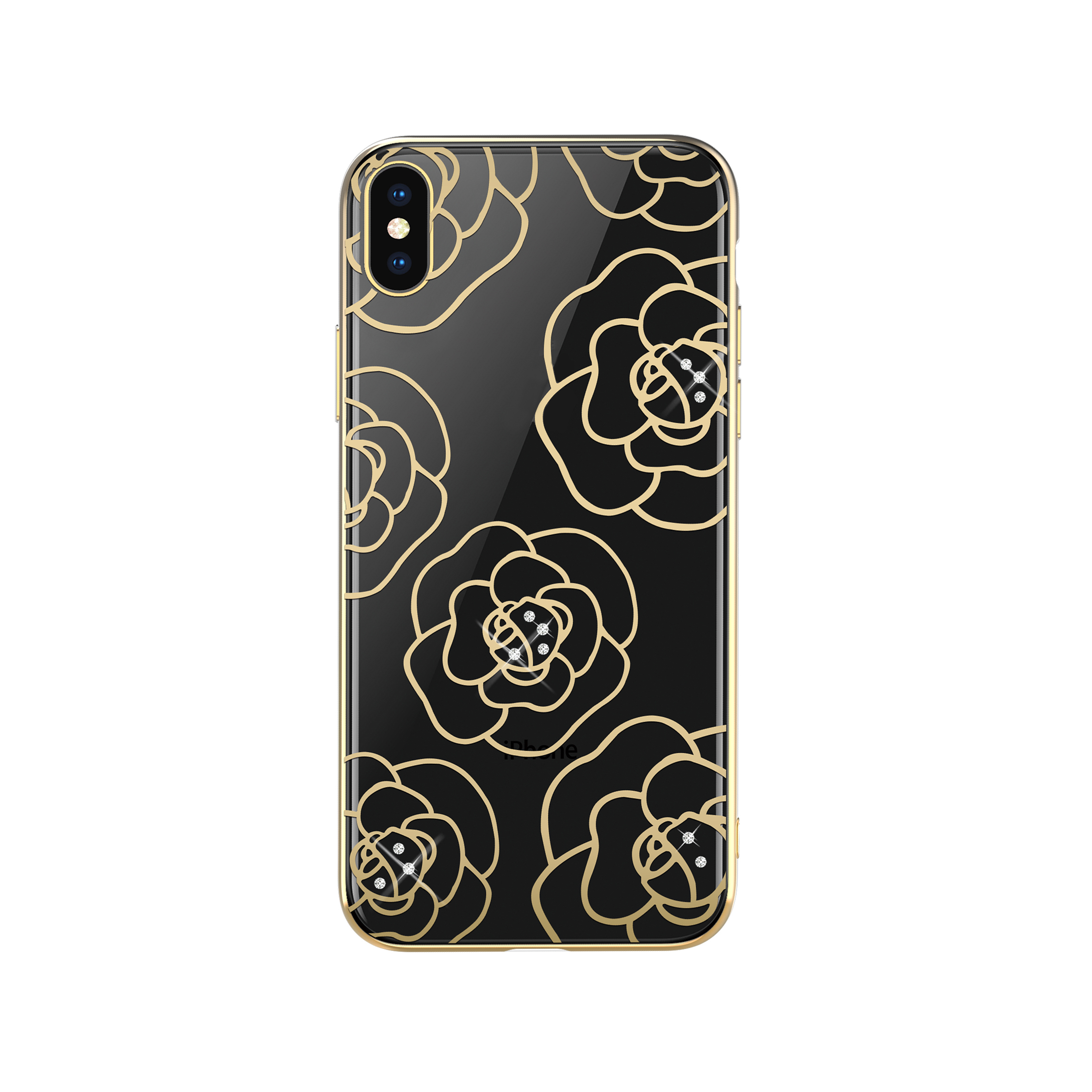 Накладка для iPhone XR /стразы/ SWAROVSKI (в ассортименте)